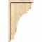 Ekena Millwork Pescadero Rough Sawn Corbel w/Backplate, Douglas Fir, 6"W x 12"D x 20"H COR06X12X20PEC01RDF - alternate 4